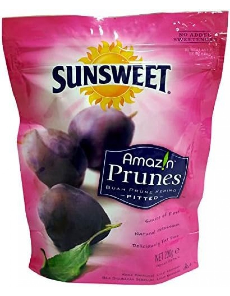 SUNSWEET PITTED PRUNES 200G