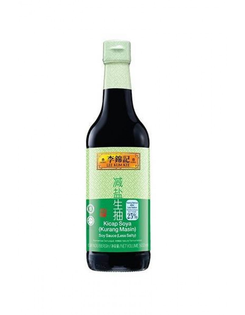 LKK LESS SALTY SOY SAUCE 500ML