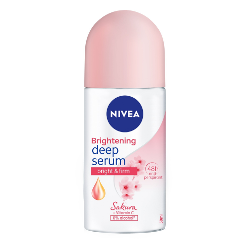 NIVEA WHITENING SAKURA ROLL ON 50ML