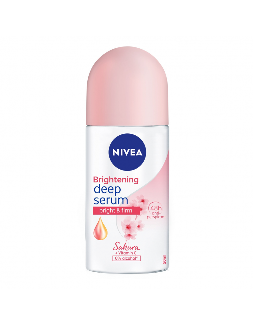 NIVEA WHITENING SAKURA ROLL ON 50ML