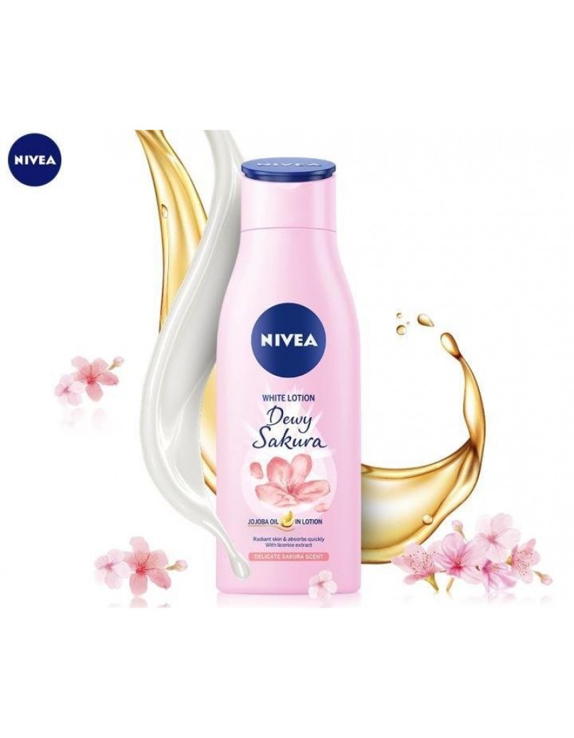 NIVEA WHITE LOTION SAKURA 200ML