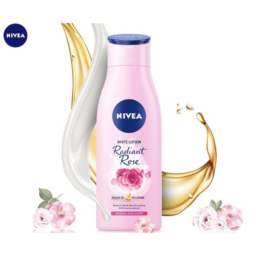 NIVEA WHITE LOTION ROSE 200ML