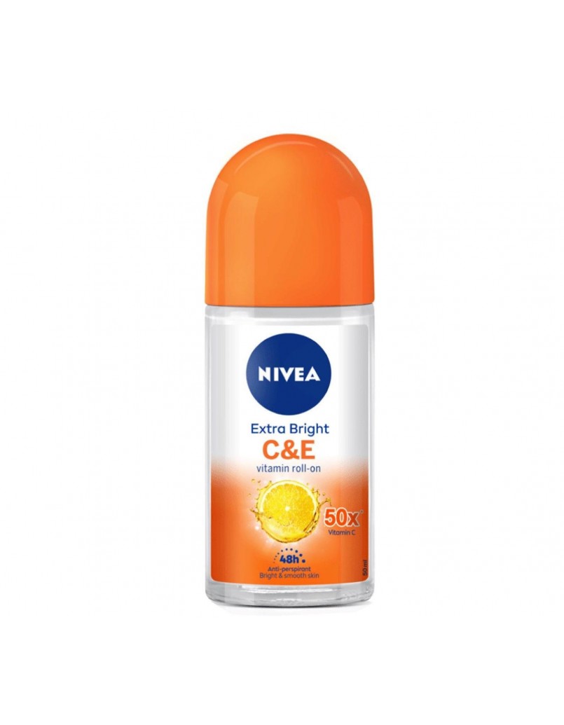 NIVEA EXTRA WHITE VITAMIN C&E ROLL ON 50ML