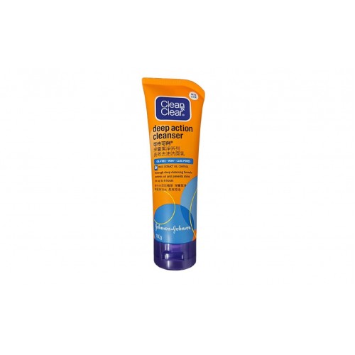 CLEAN&CLEAR DEEP ACTION CLEANSER 100G
