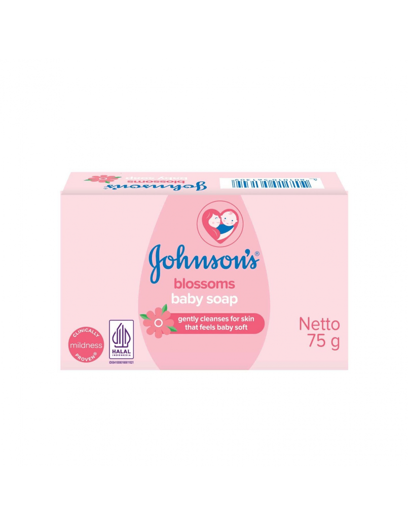 JOHNSON'S BABY BLOSSOMS SOAP 100G