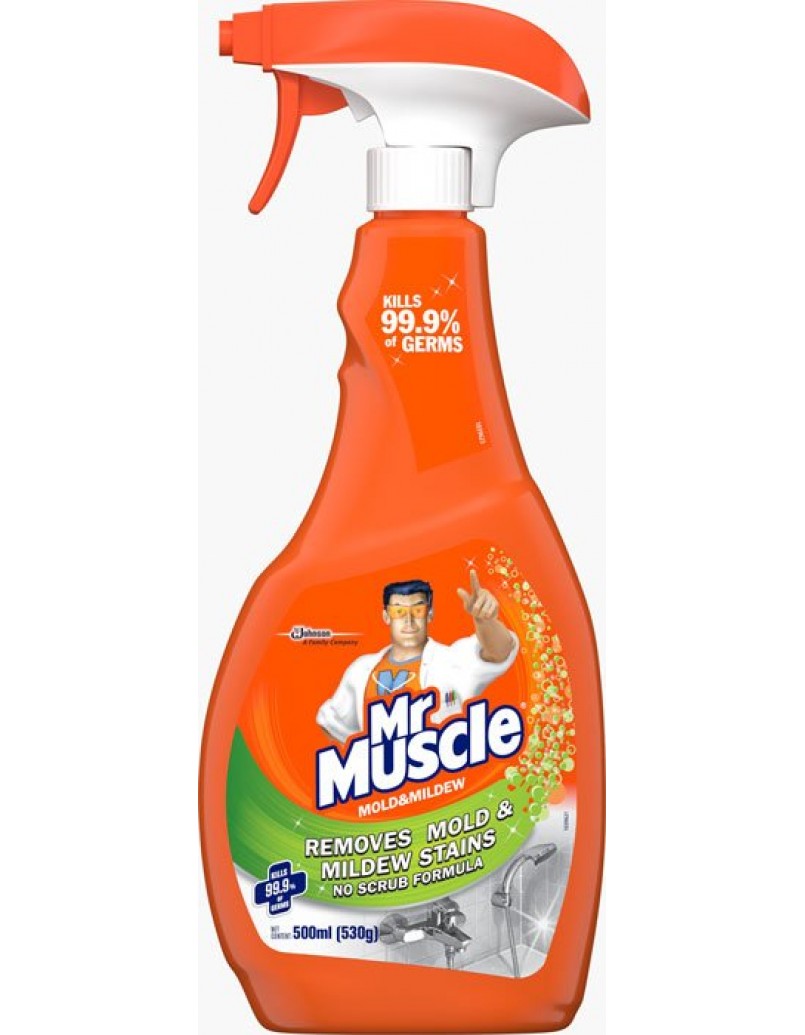 MR MUSCLE REMOVES MOLD&MILDEW STAINS 500ML