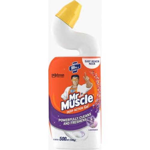 MR MUSCLE TOILET BOWL LAVENDER 500ML
