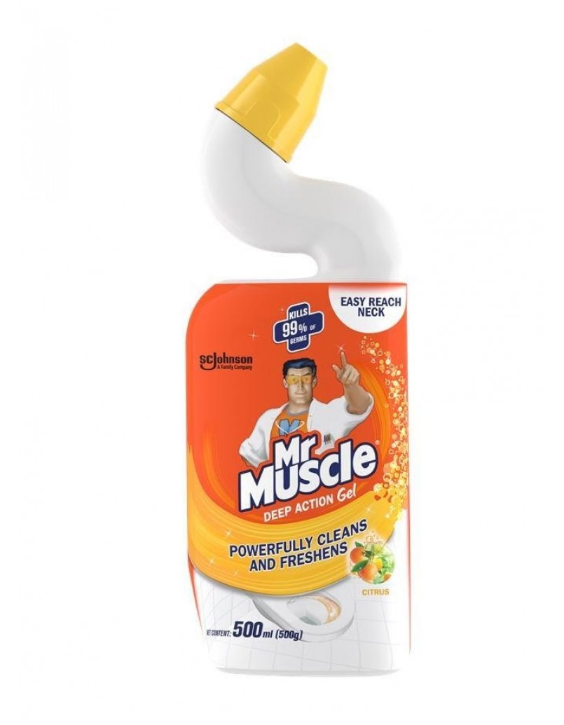 MR MUSCLE TOILET BOWL CITRUS 500ML