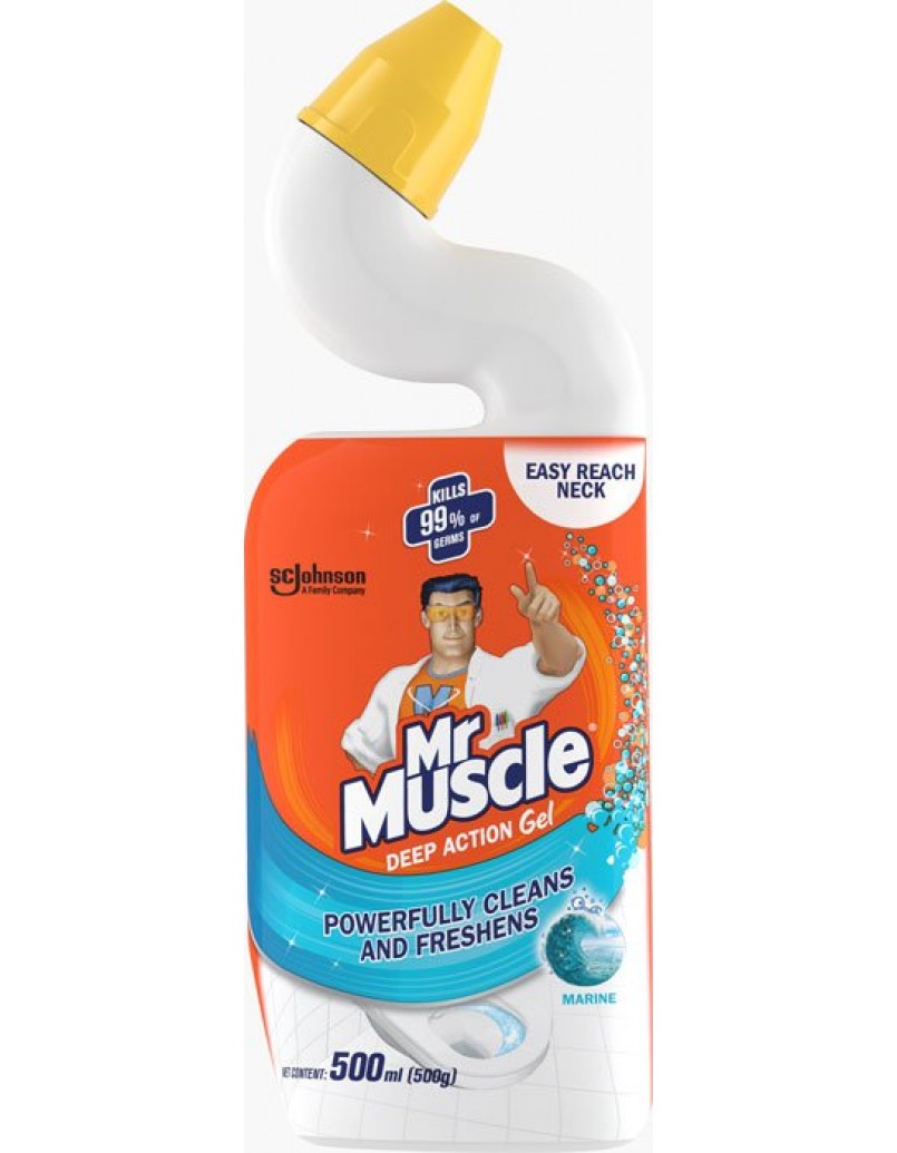 MR MUSCLE TOILET BOWL MARINE 500ML