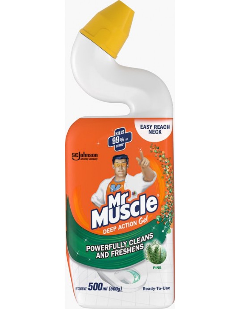 MR MUSCLE TOILET BOWL PINE 500ML