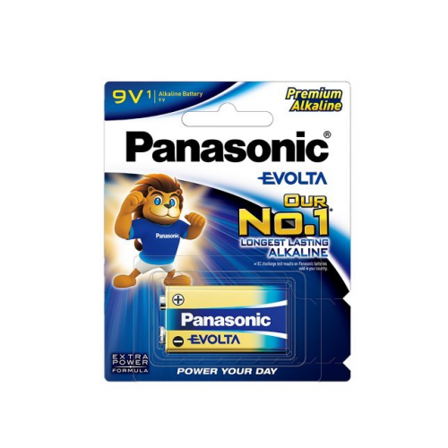 6LR61EGM/1B PANASONIC EVOLTA 9V 1'S