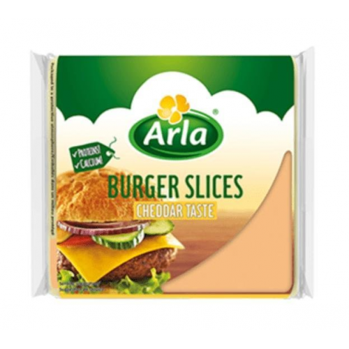 ARLA CHEDDAR SLICE BURGER 200G