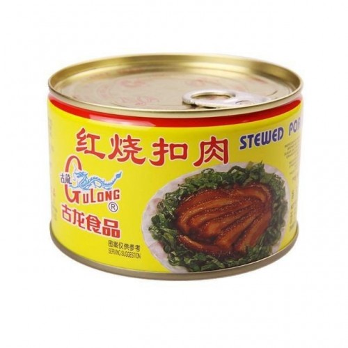 GULONG STEWED PORK SLICED 383G