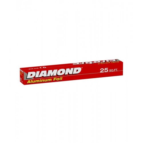 DIAMOND ALUMINUM FOIL 25SQ.FT.