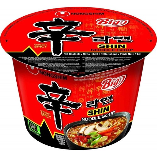 SHIN RAMYUN SPICY NOODLE BOWL 114G