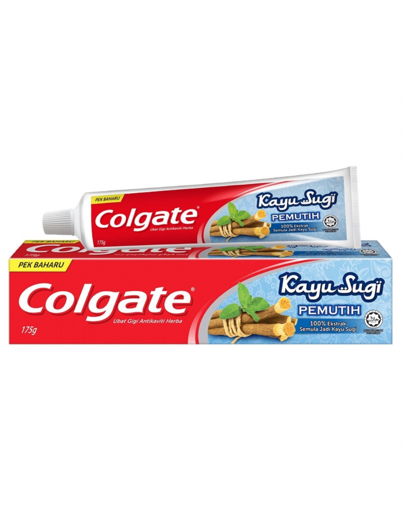 COLGATE KAYU SUGI PEMUTIH 175G [RM5.99]