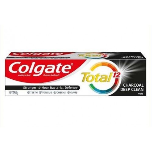 COLGATE TOTAL CHARCOAL DEEP CLEAN 150G