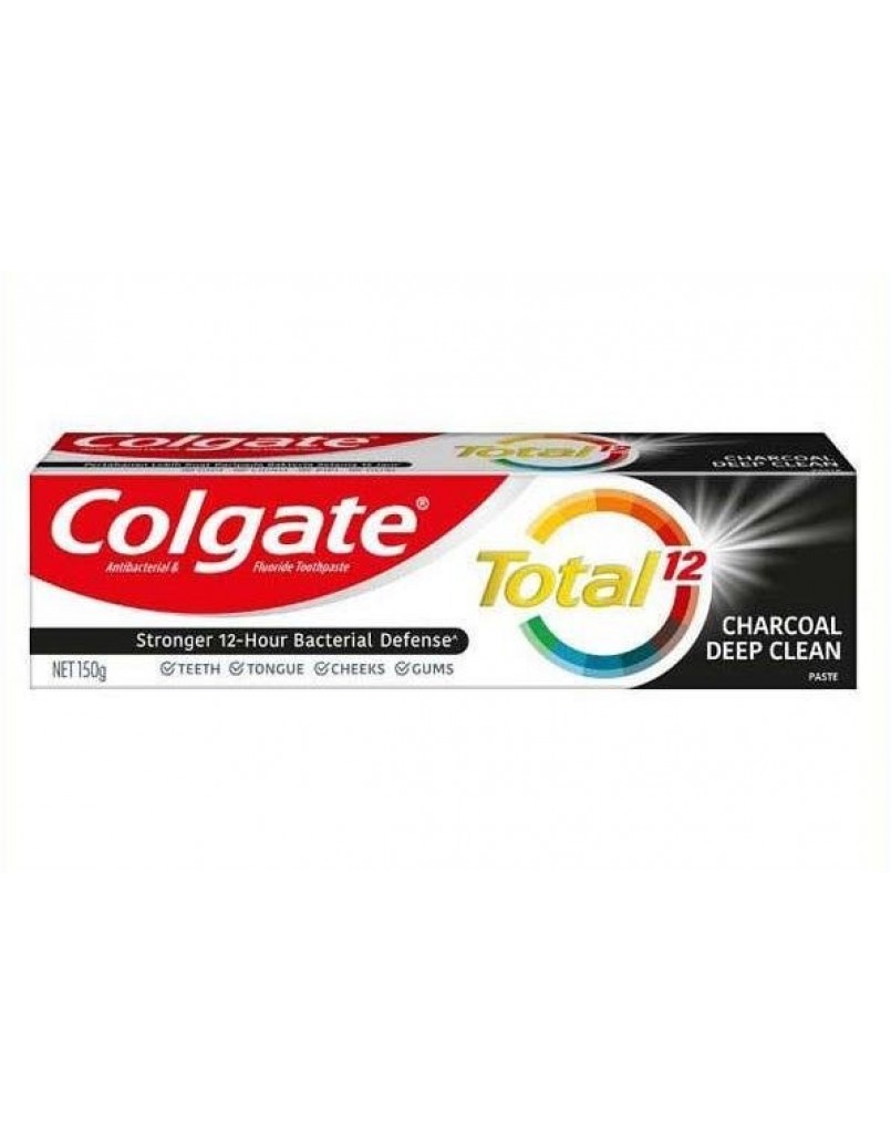 COLGATE TOTAL CHARCOAL DEEP CLEAN 150G