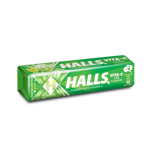 HALLS VITA-C LIME 150G