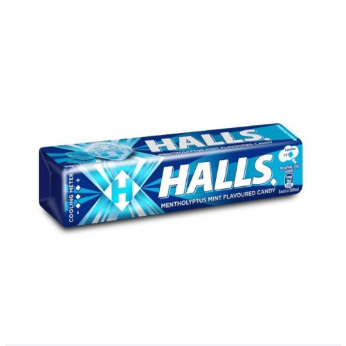 HALLS MENTHO-LYPTUS CANDY 34G