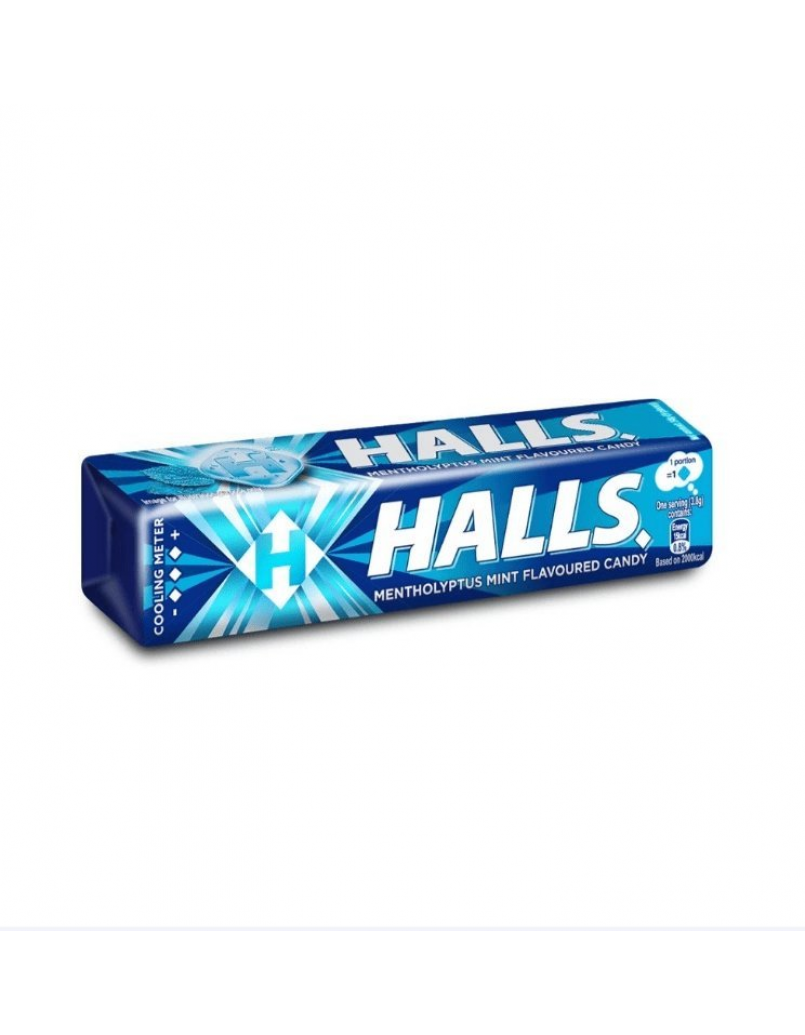 HALLS MENTHO-LYPTUS CANDY 34G