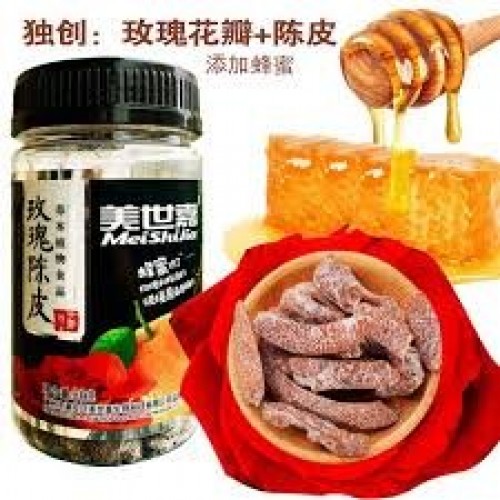 MEISHIJIA 玫瑰陈皮 80G