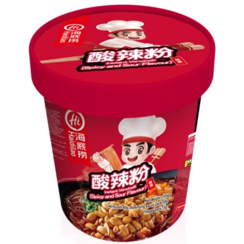HTL SPICY & SOUR VERMICELLI 海底捞酸辣粉 127G