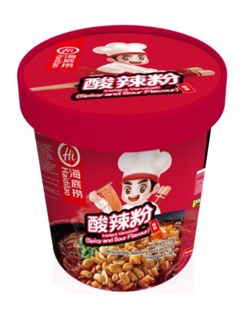 HTL SPICY & SOUR VERMICELLI 海底捞酸辣粉 127G