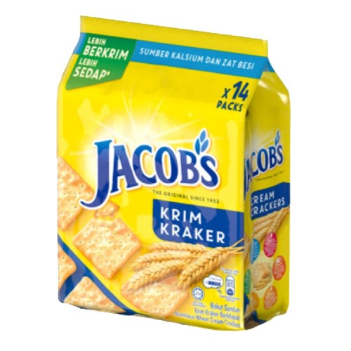 JACOBS CREAM CRACKERS 504G