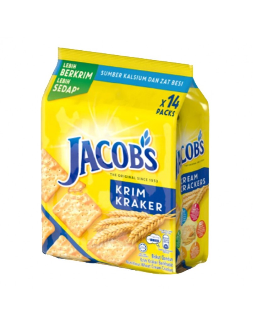 JACOBS CREAM CRACKERS 504G