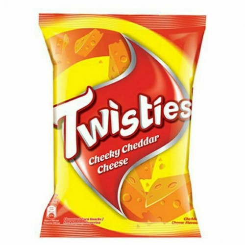 TWISTIES CHEDDAR CHEESE 65G