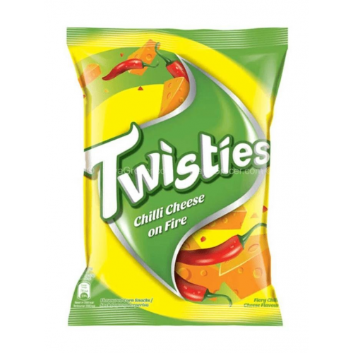 TWISTIES CHILLI CHEESE 65G