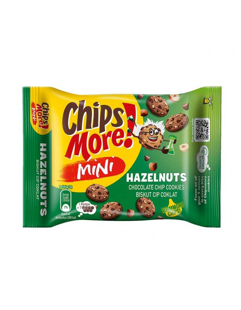 CHIPS MORE MINI HAZELNUTS 80G