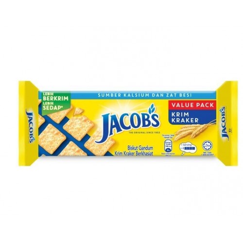 JACOBS CREAM CRACKERS 324G