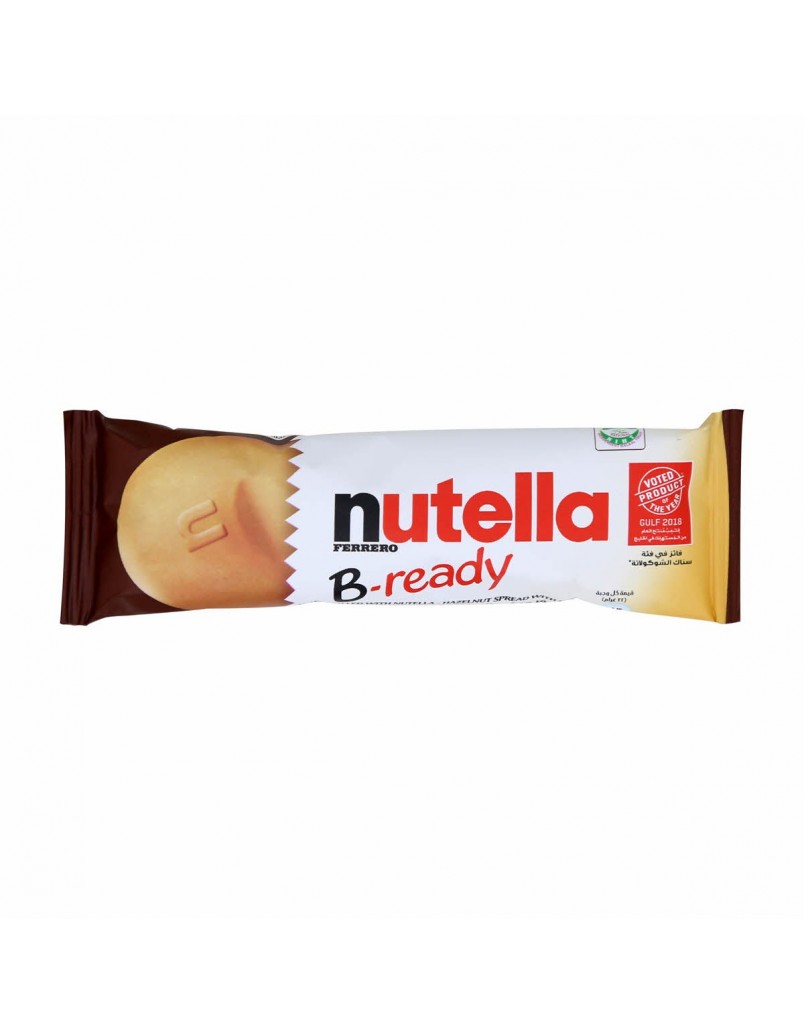 NUTELLA BREADY T1 22G