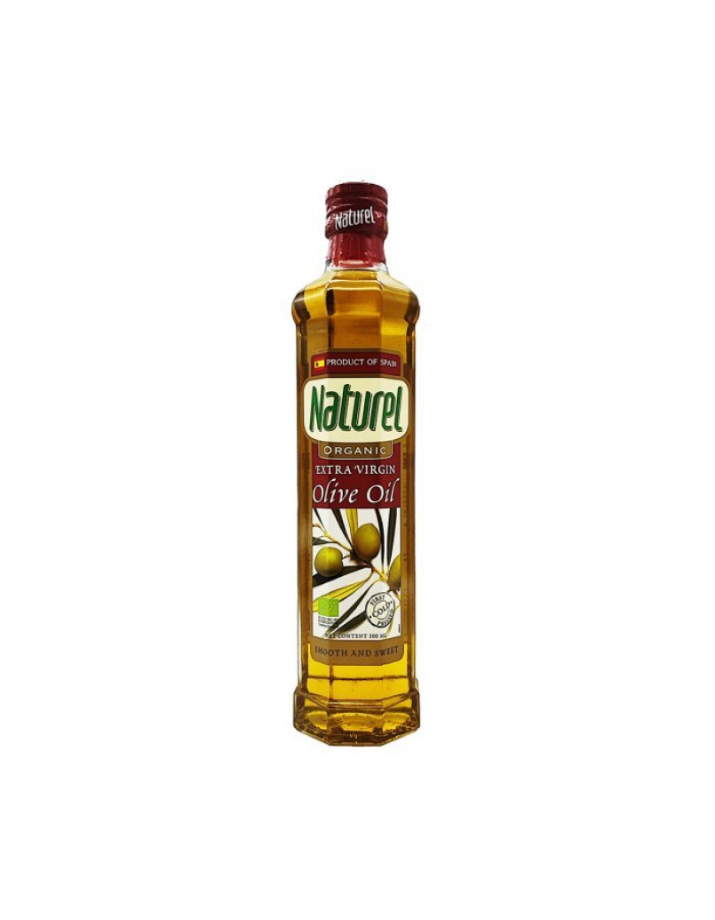 NATUREL ORGANIC EXTRA VIRGIN OLIVE OIL 500ML