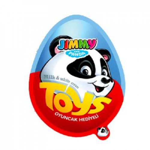JIMMY SURPRISED EGG TOYS BLUE 25G