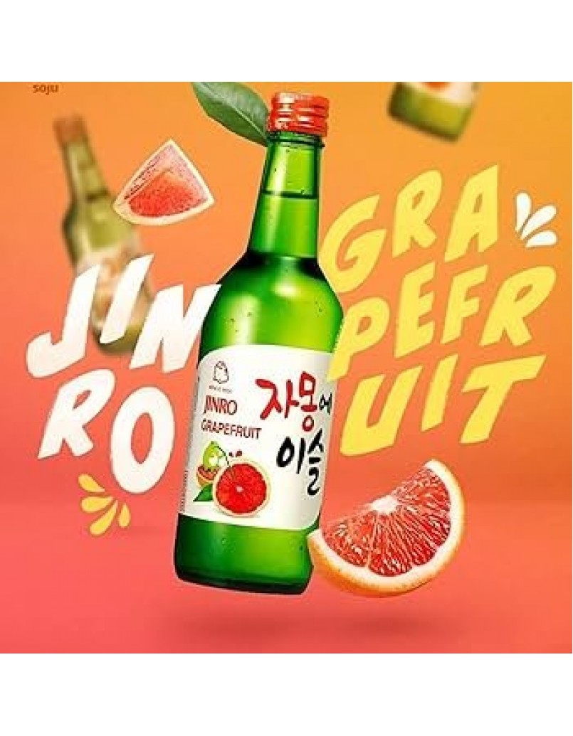 JINRO SOJU GRAPEFRUIT 360ML