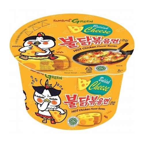 SAMYANG HOT CKN CHEESE RAMEN(BOWL) 105G