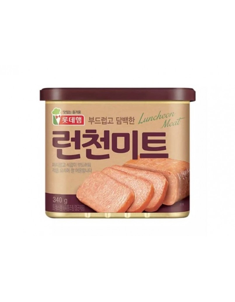 LOTTE LUNCHEON MEAT(BROWN) 340G