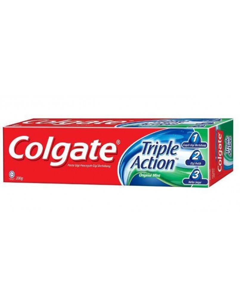 COLGATE TRIPLE ACTION 200G