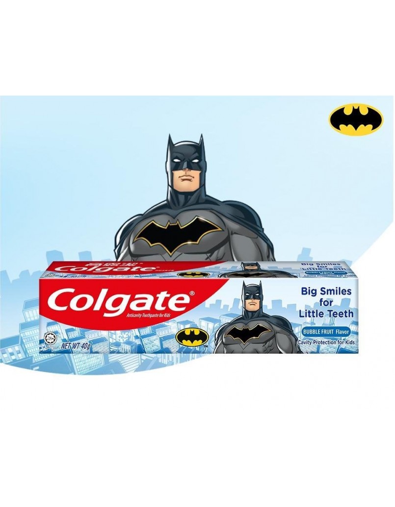 COLGATE FOR KIDS BATMAN 40G