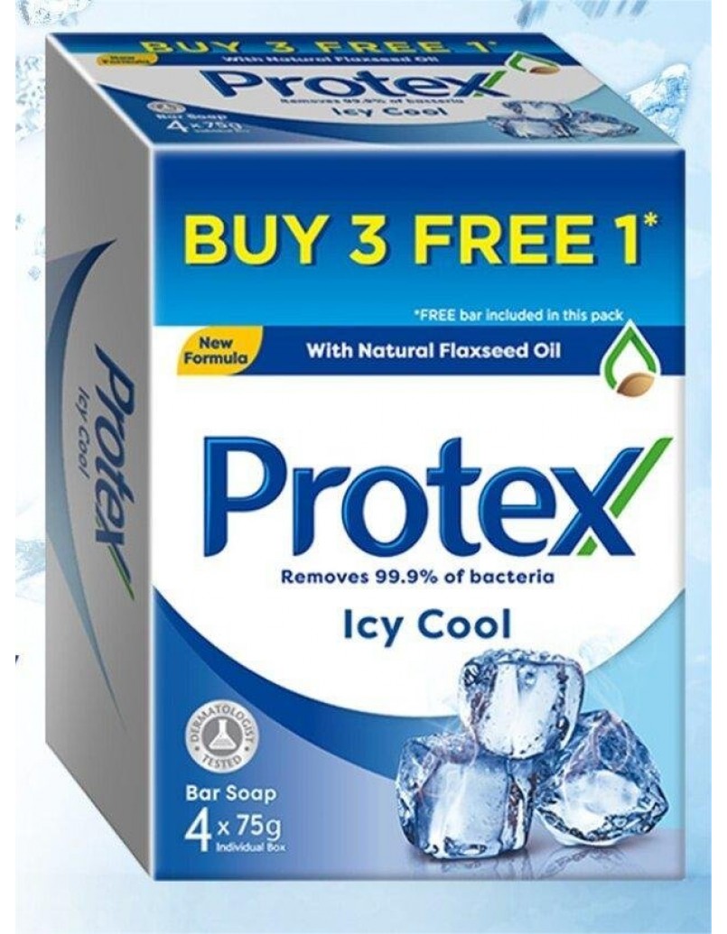 PROTEX SOAP ICE COOL 3+1'S X75G