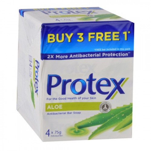 PROTEX SOAP ALOE 3+1'S X75G