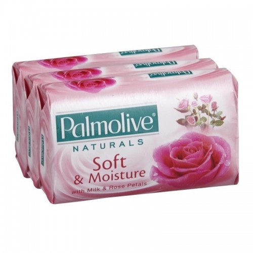 PALMOLIVE SOAP SOFT & MOISTURE 3 X80G