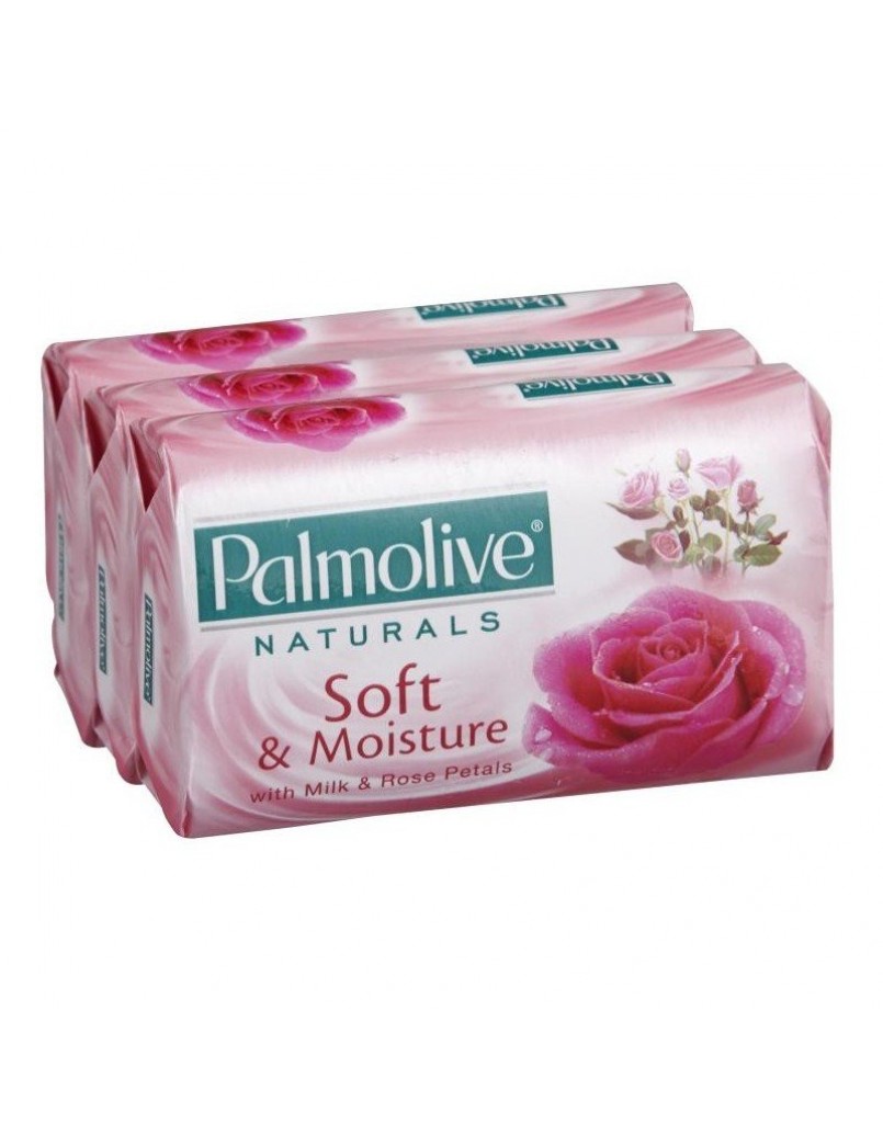 PALMOLIVE SOAP SOFT & MOISTURE 3 X80G