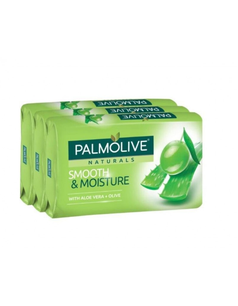 PALMOLIVE SOAP SMOOTH & MOISTURE 3 X80G