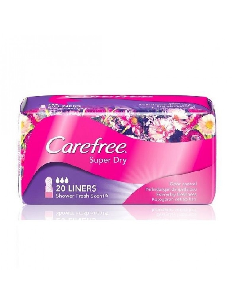 CAREFREE SUPER DRY SCENT 20'S