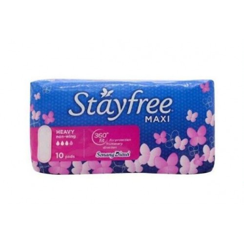 STAYFREE MAXI NON WINGS 10PCS