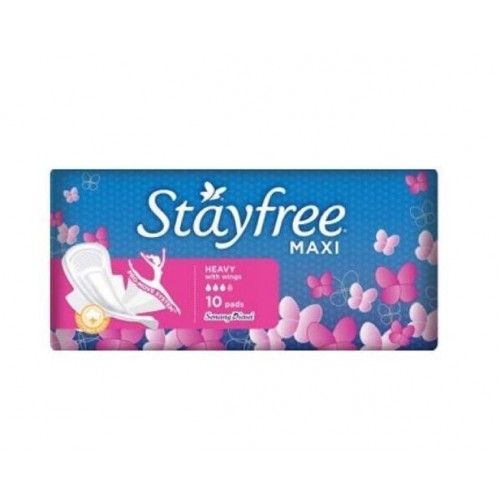 STAYFREE MAXI WINGS 10PCS